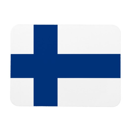 Finse vlag magneet (Horizontaal)