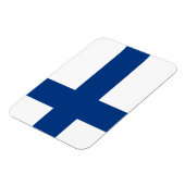 Finse vlag magneet (Linkerzijde)