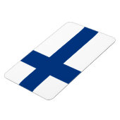 Finse vlag magneet (Linkerzijde)