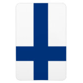 Finse vlag magneet (Verticaal)