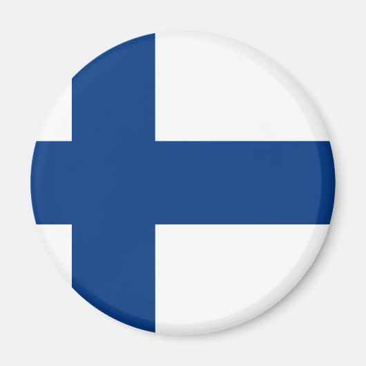 Finse vlag magneet (Voorkant)