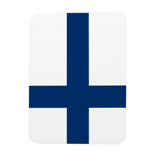 Finse vlag magneet (Verticaal)