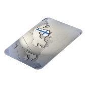 Finse vlag magneet (Linkerzijde)