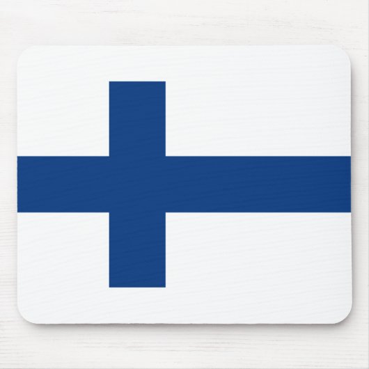 Finse vlag muismat (Voorkant)