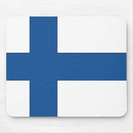 Finse vlag muismat (Voorkant)