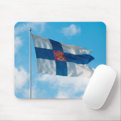 Finse vlag muismat (Met muis)