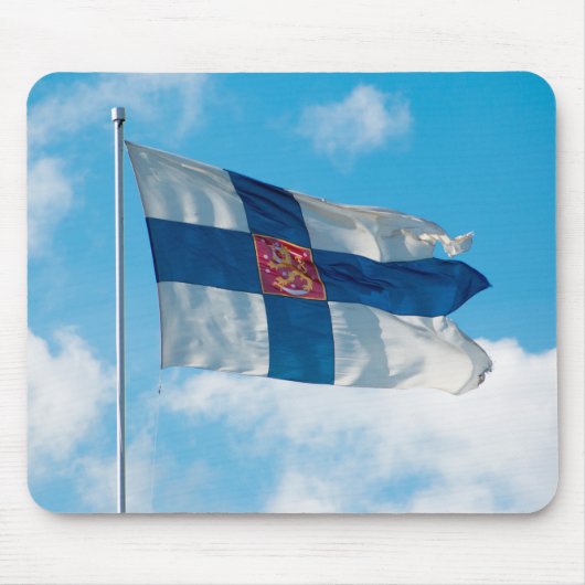 Finse vlag muismat (Voorkant)