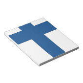 Finse vlag notitieblok (Schuin)