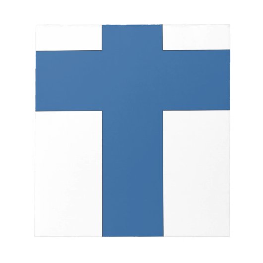 Finse vlag notitieblok (Voorkant)
