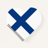 Finse vlag notitieboek (Voorkant)