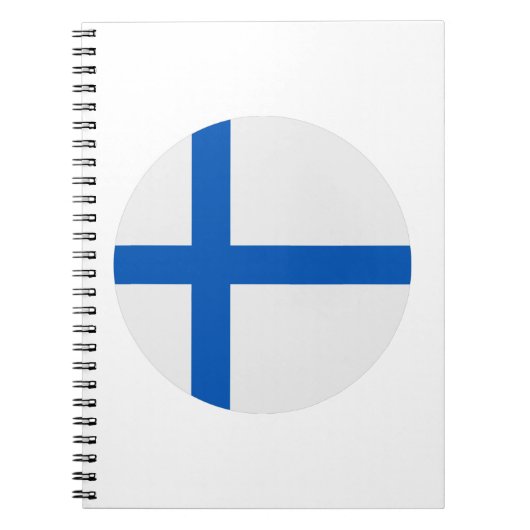 Finse vlag notitieboek (Voorkant)