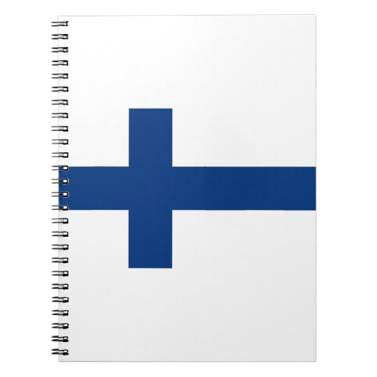 Finse vlag notitieboek (Voorkant)