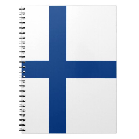 Finse vlag notitieboek (Voorkant)