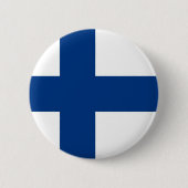 Finse vlag op Button (Voorkant)