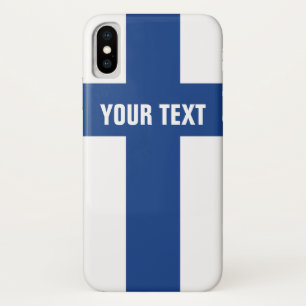 Finse vlag op maat gemaakt Case-Mate iPhone case