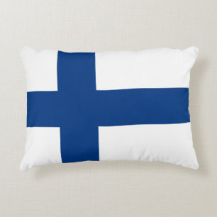 Finse vlag Patriottisch Accent Kussen