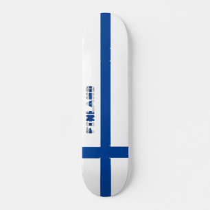 Finse vlag persoonlijk skateboard