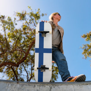 Finse vlag persoonlijk skateboard