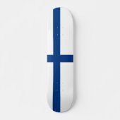 Finse vlag persoonlijk skateboard (Voorkant)