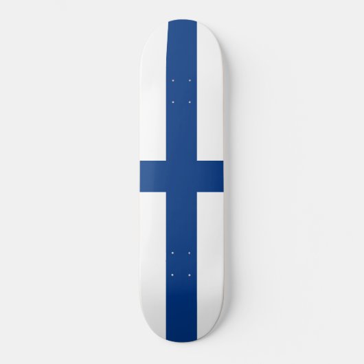 Finse vlag persoonlijk skateboard (Voorkant)