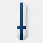 Finse vlag persoonlijk skateboard (Voorkant)