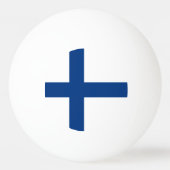 Finse vlag pingpongbal (Achterkant)