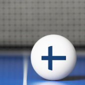 Finse vlag pingpongbal (Net)