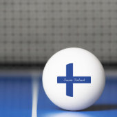 Finse vlag pingpongballen (Net)
