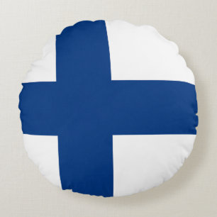 Finse vlag rond kussen
