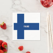 Finse vlag servet (Insitu)