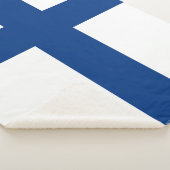 Finse vlag sherpa deken (3/4)