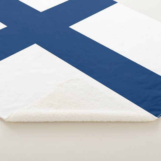 Finse vlag sherpa deken (3/4)