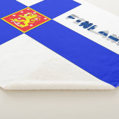 Finse vlag sherpa deken (3/4)