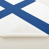 Finse vlag sherpa deken (3/4)