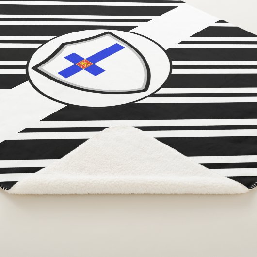 Finse vlag sherpa deken (3/4)