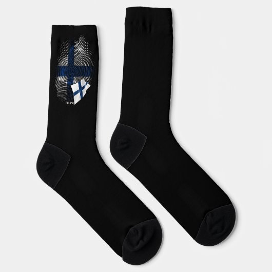 Finse vlag sokken (Rechts)