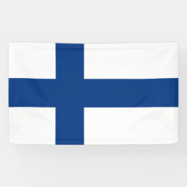 Finse vlag spandoek