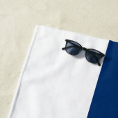 Finse vlag strandlaken (In situ)