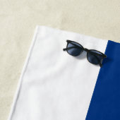 Finse vlag strandlaken (In situ)