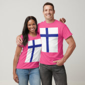 Finse vlag t-shirt (Unisex)