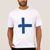 Finse vlag t-shirt (Voorkant)