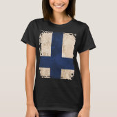 Finse vlag t-shirt (Voorkant)