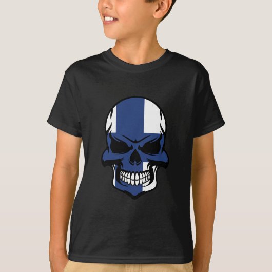 Finse vlag t-shirt (Voorkant)