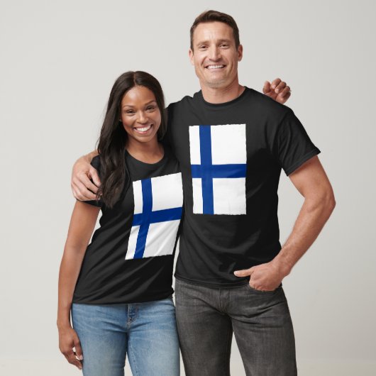 Finse vlag t-shirt (Unisex)