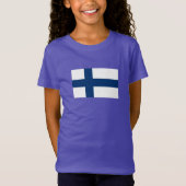 Finse vlag t-shirt (Voorkant)