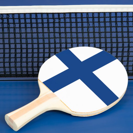 Finse vlag tafeltennisbatje (Insitu)
