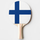 Finse vlag tafeltennisbatje (Voorkant)