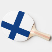 Finse vlag tafeltennisbatje (Zijkant)