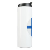 Finse vlag thermosbeker (Gedraaid links)