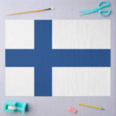 Finse vlag tissuepapier (Craft)
